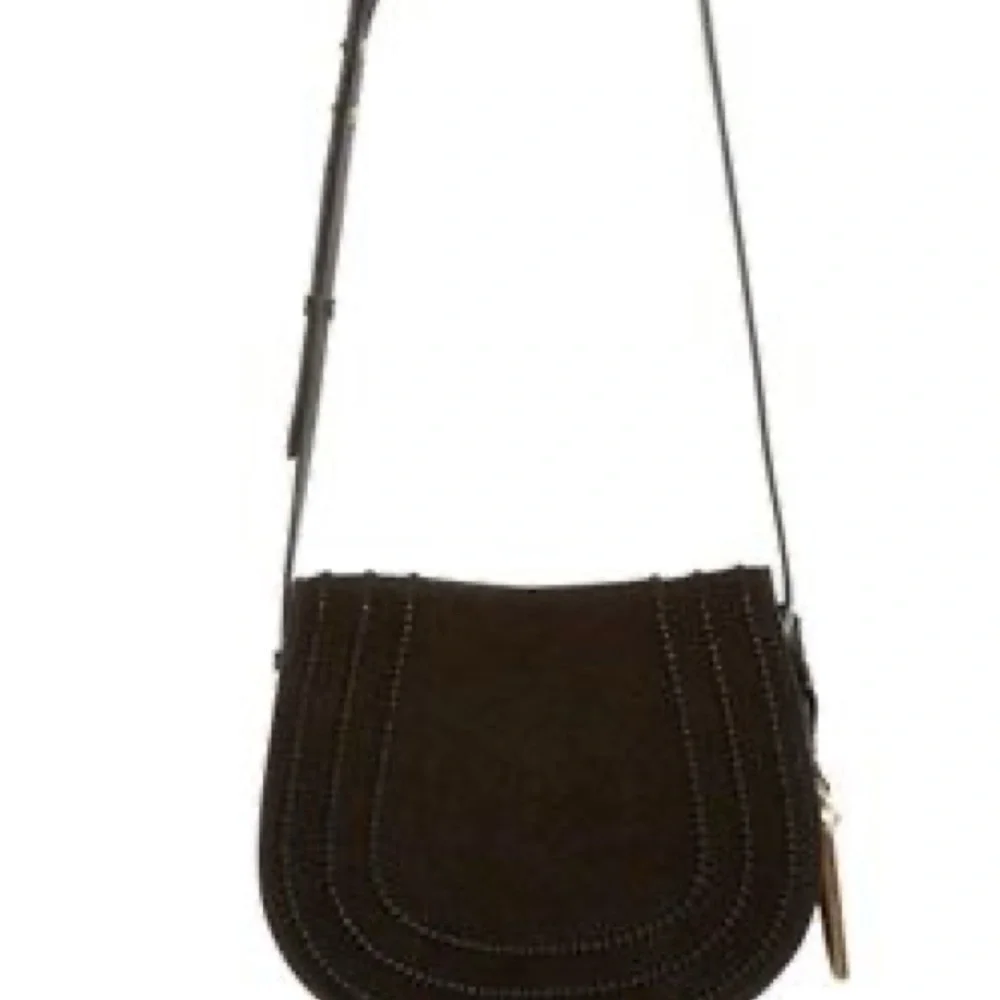 Vince Camuto Izzi Suede Tassel Bag Black IMMACULATE - Picture 9 of 11